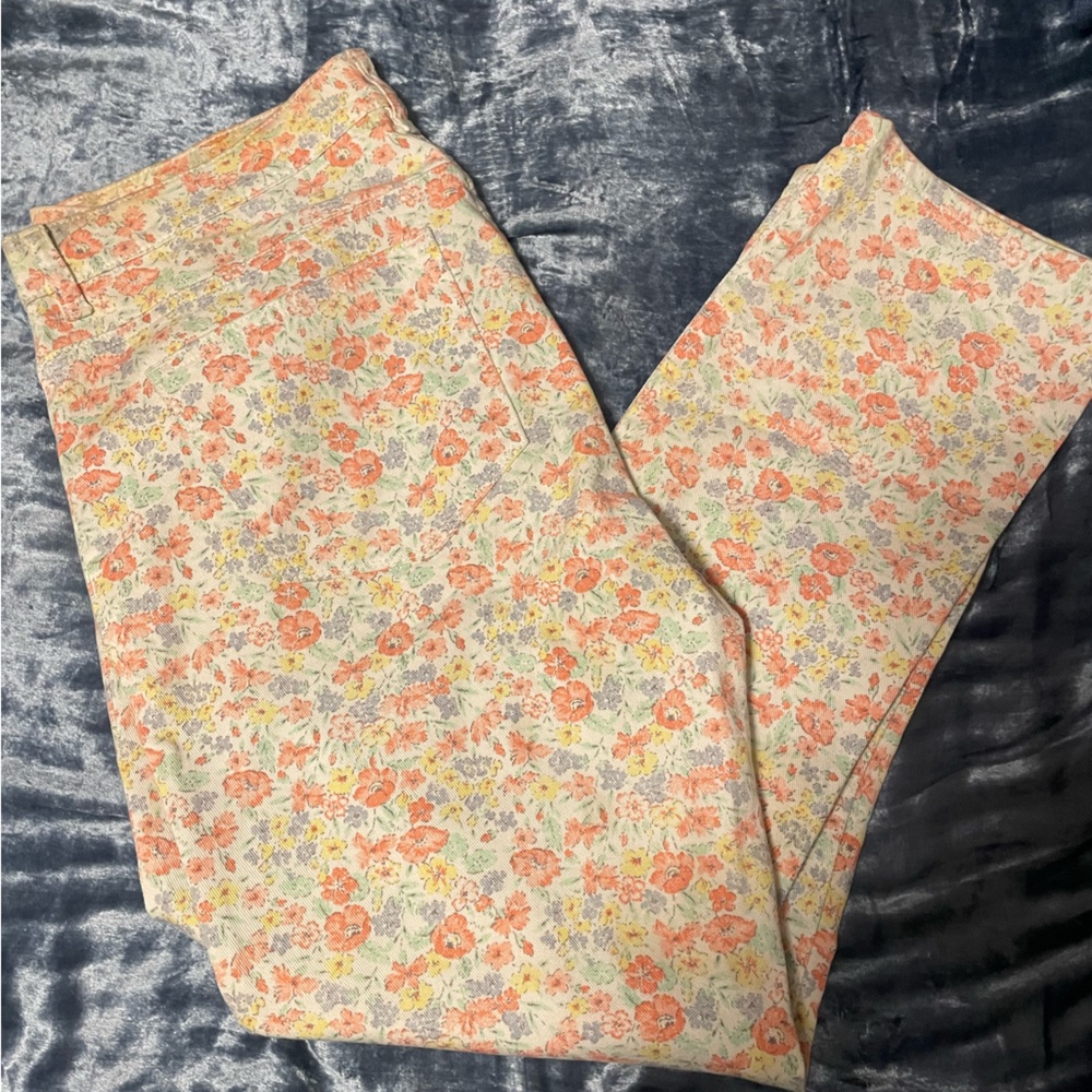 Ralph Lauren Floral Pants - stretchy